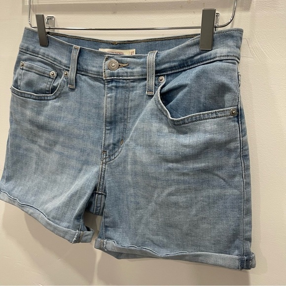 Levi’s Mid Length Jean Shorts Women’s 27 - Picture 5 of 10